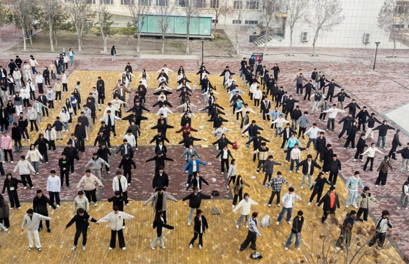 活力课间·赋能你我丨建筑工程系健康校园新风尚